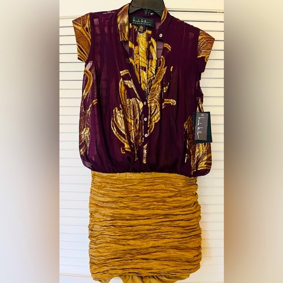 NICOLE MILLER. NWT. Women’s Holiday and Special Occasion Dress - Picture 1 of 5